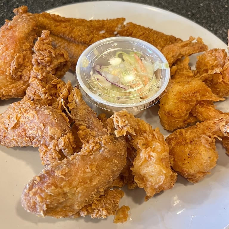 Fresh Salads: Southern, Seafood, and Soul-Food Options
