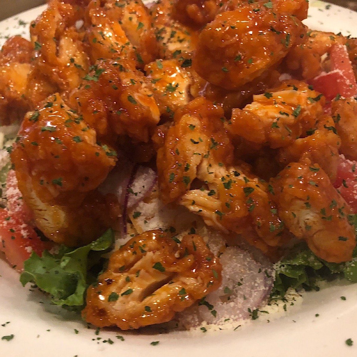 Sweet & Spicy Salad.