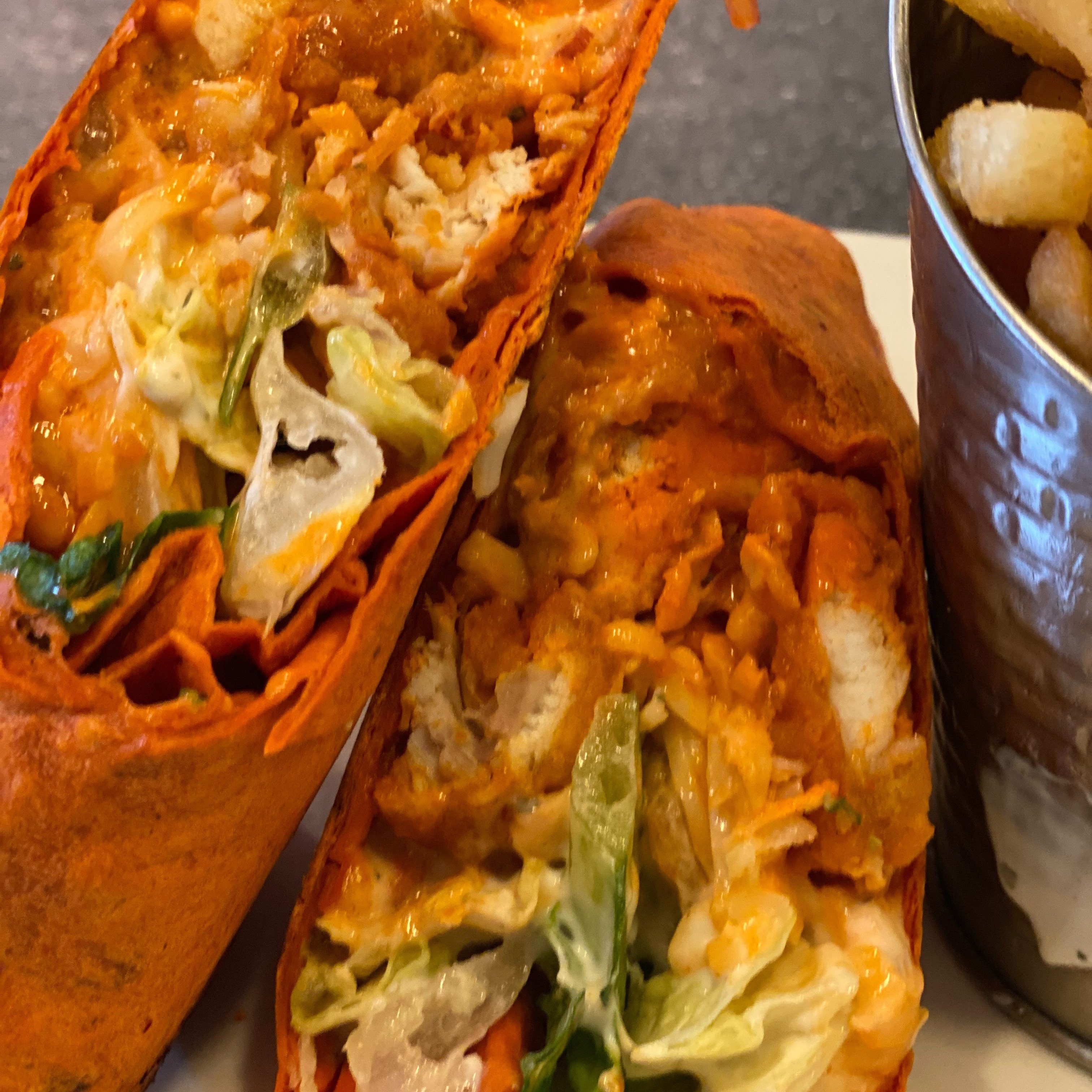 Buffalo Chicken Wrap.