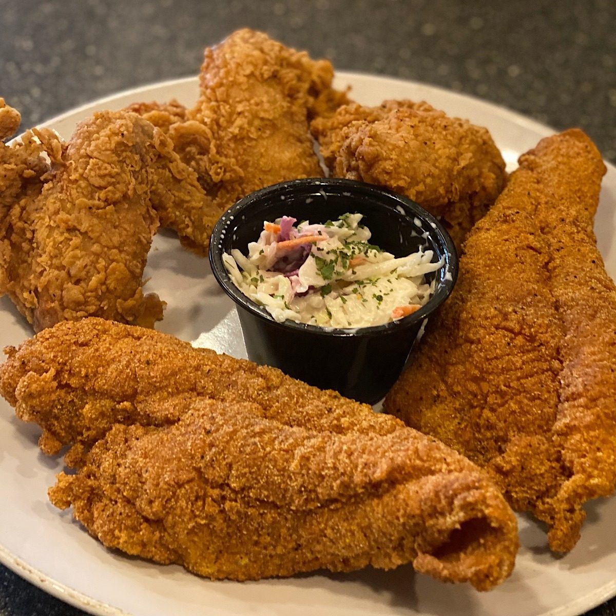 Chicken & Fish Combo.