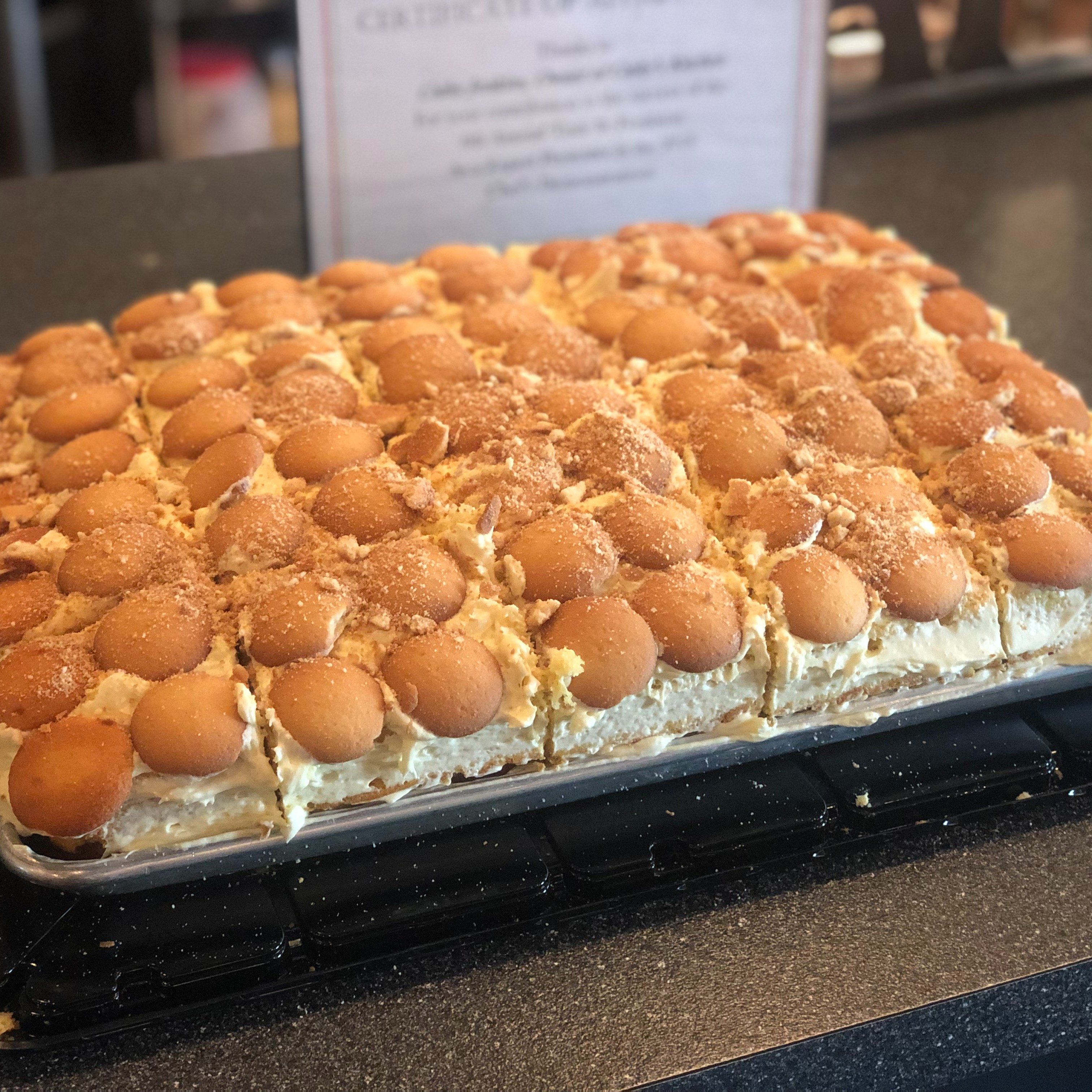 Banana Pudding Cake.