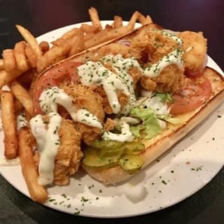 Po Boy Shrimp Sandwich