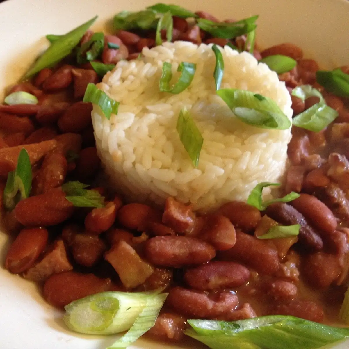 Cup of Red Beans & Rice.