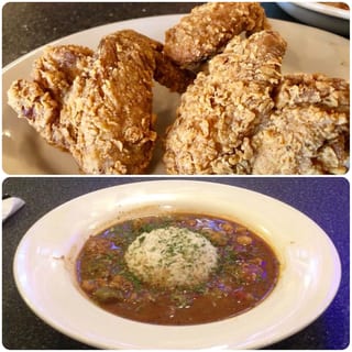 3 Whole Wings & Cup of Gumbo