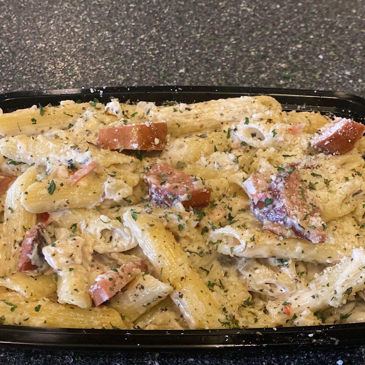 The New Chicken & Sausage Pasta.