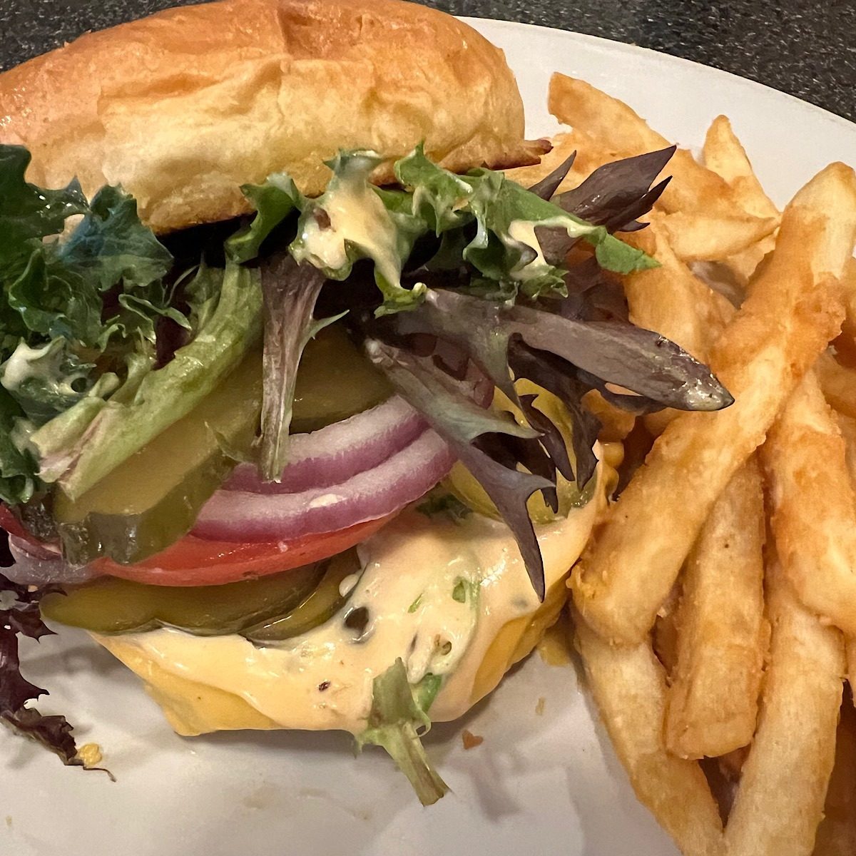 The Ultimate Double Cheese Smash Burger.