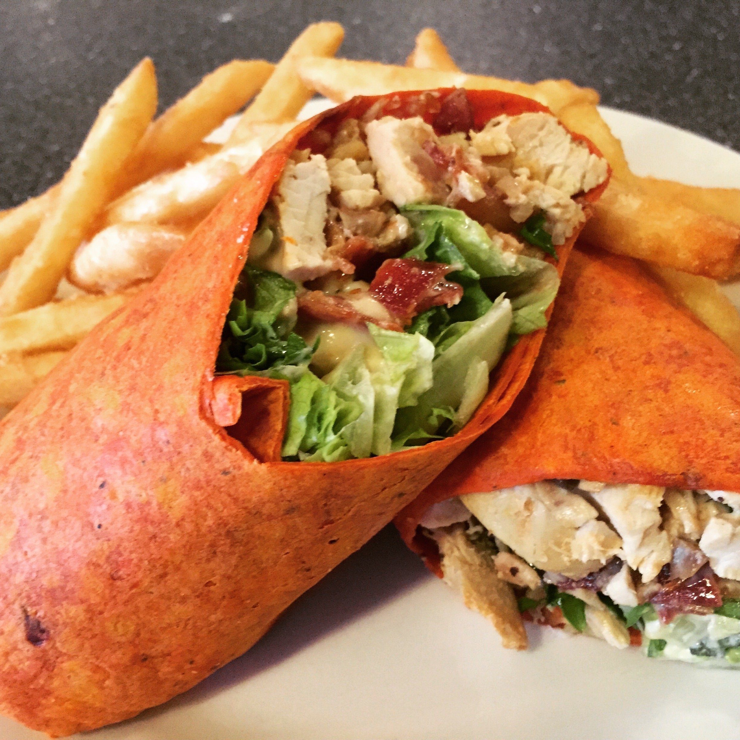 Buffalo Chicken Wrap.