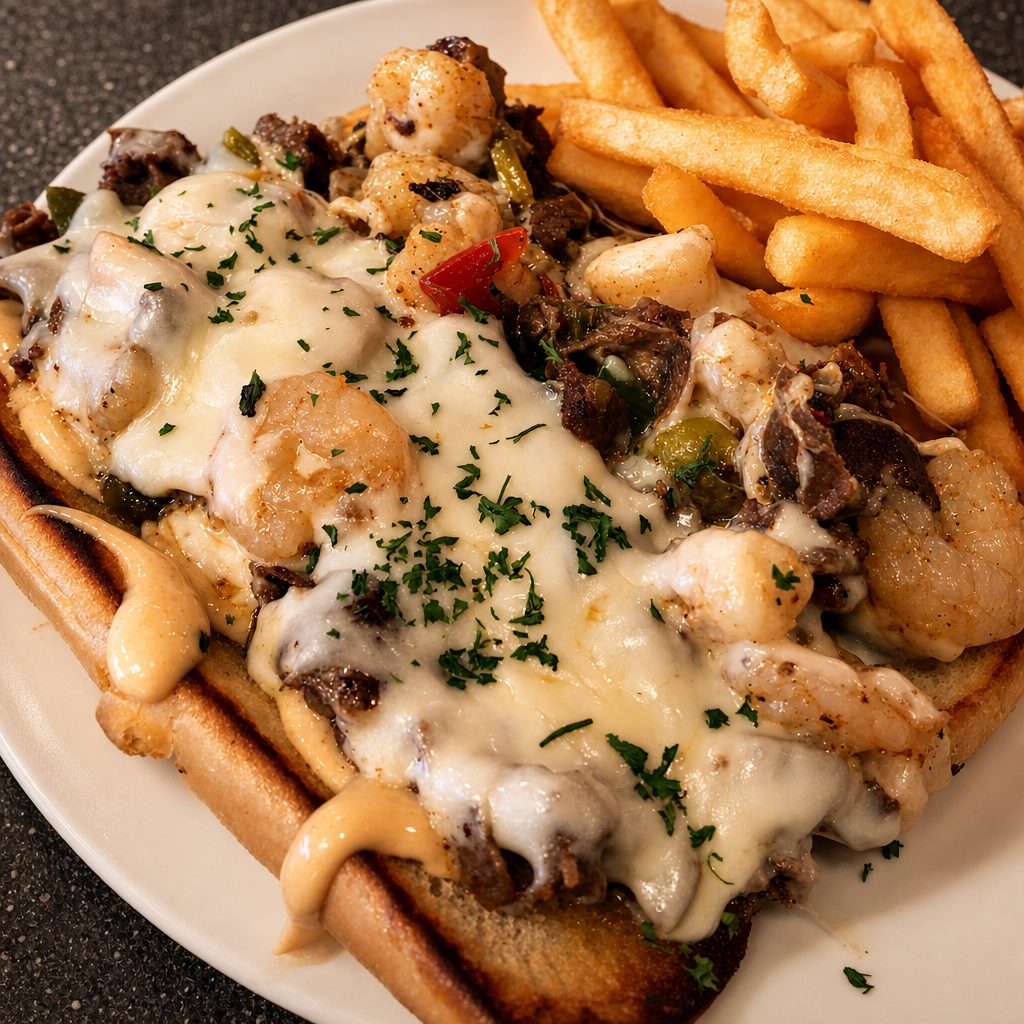 The Surf and Turf Philly.