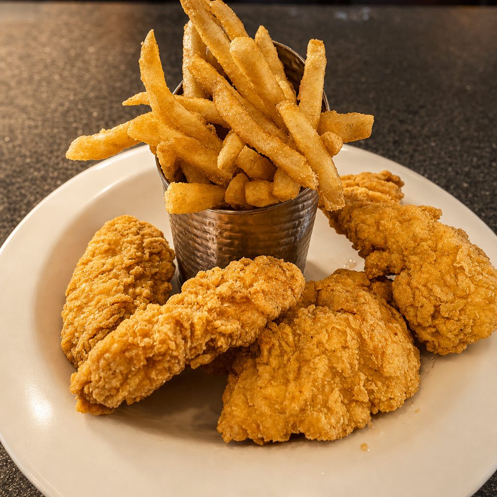 Chicken Tender Platter.