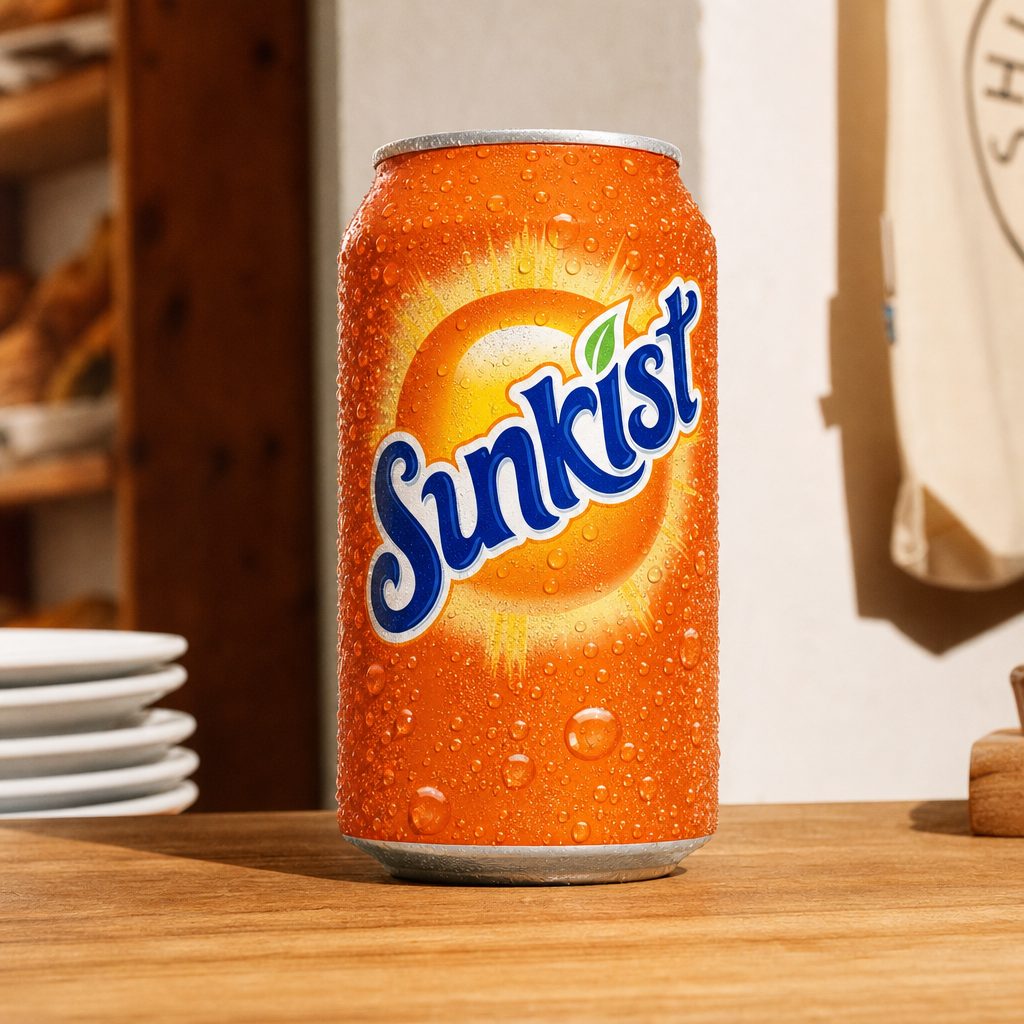 Sunkist Orange Soda.