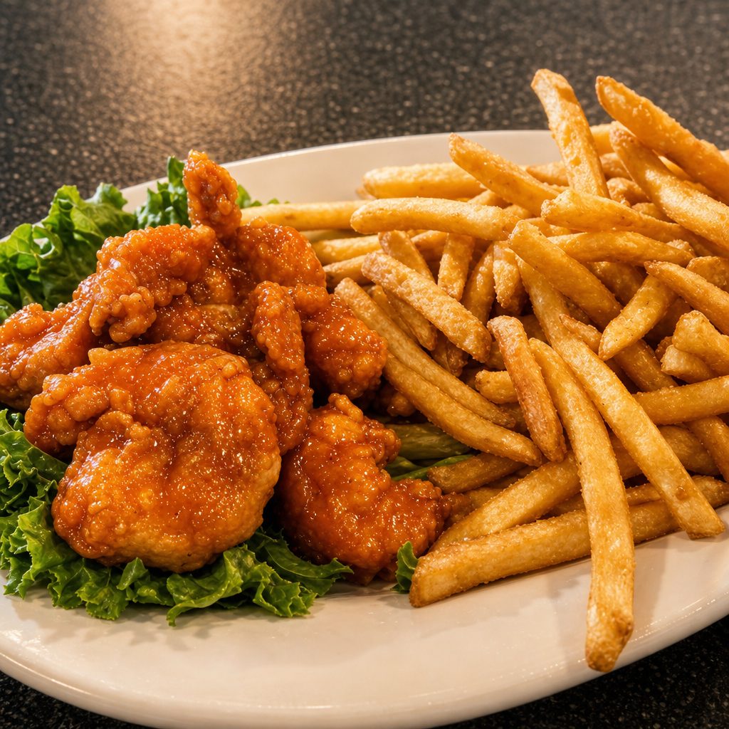 Jumbo Fried Shrimp.