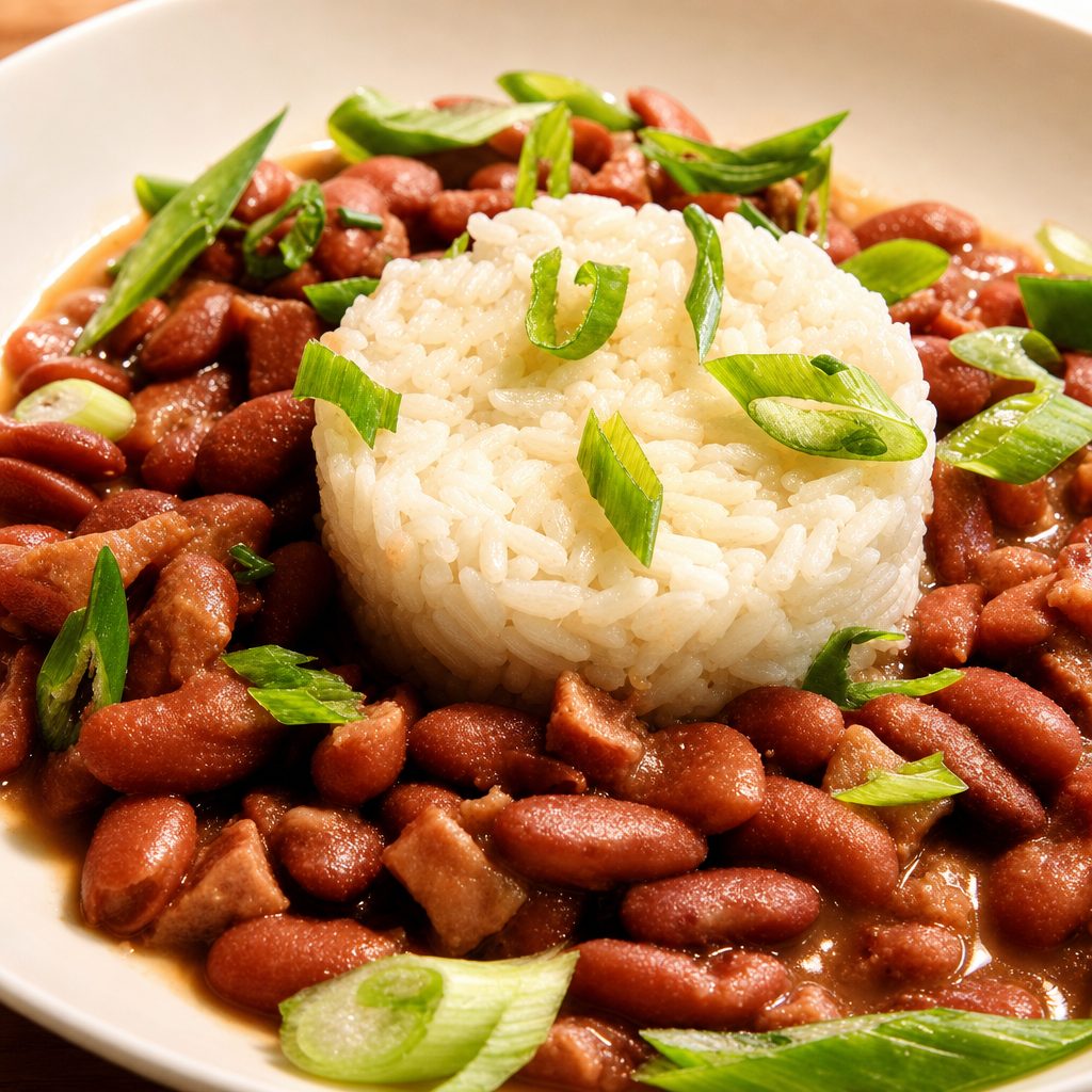 Red Beans & Rice.