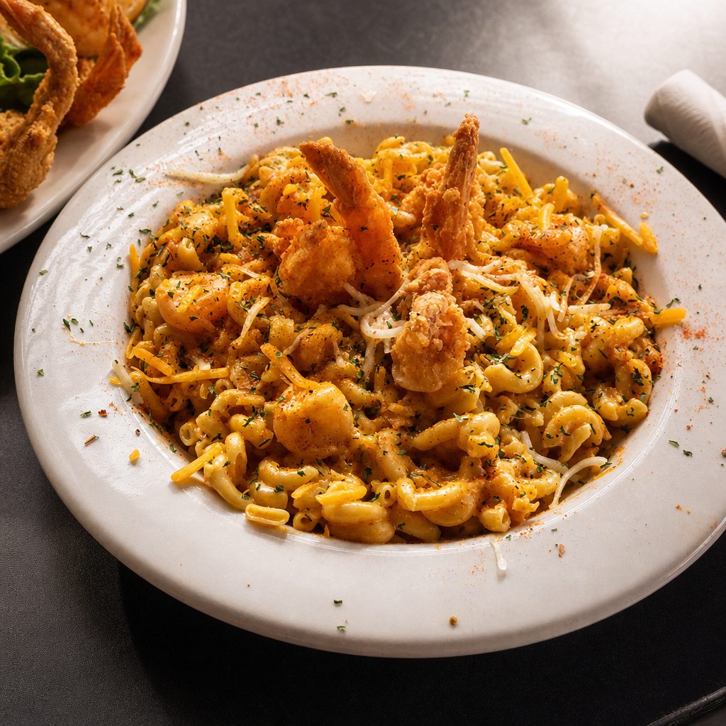 Cajun Seafood Macaroni.