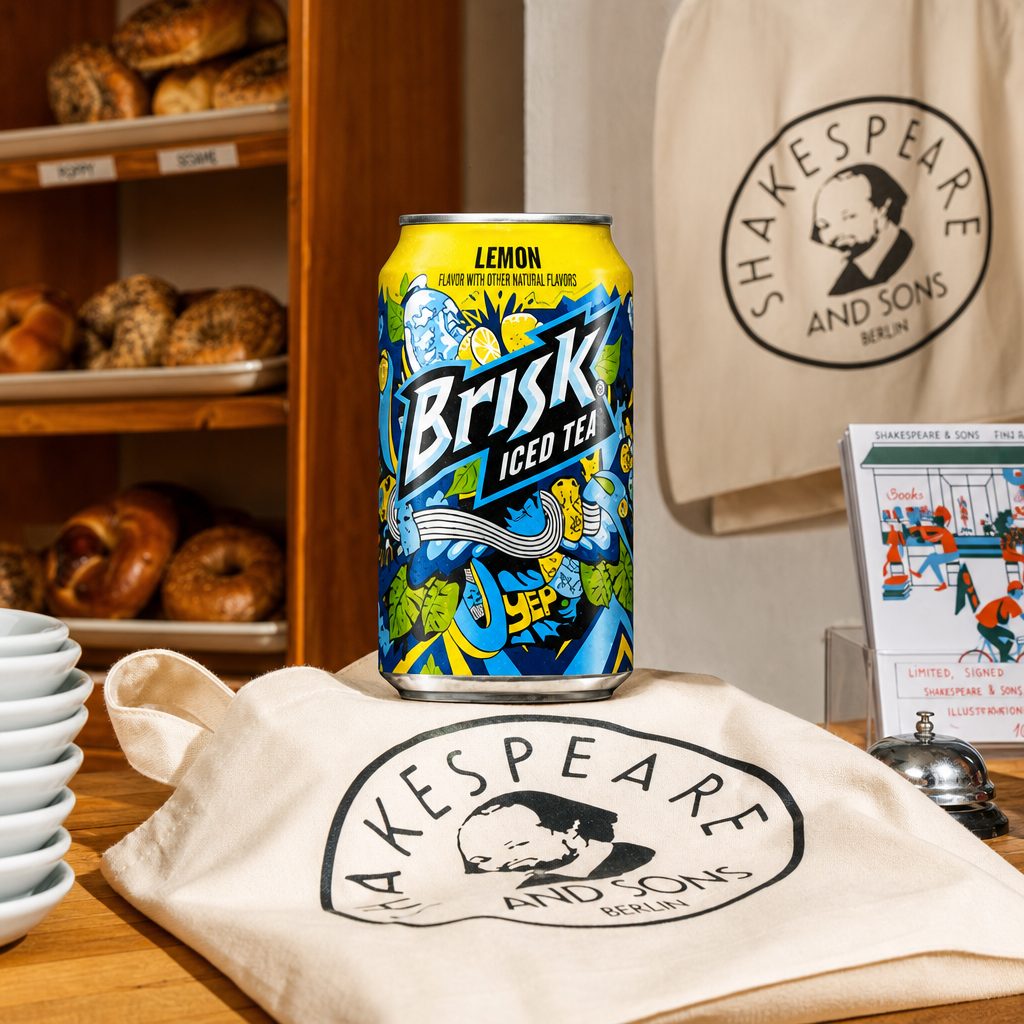 Lemon Brisk Ice Tea.