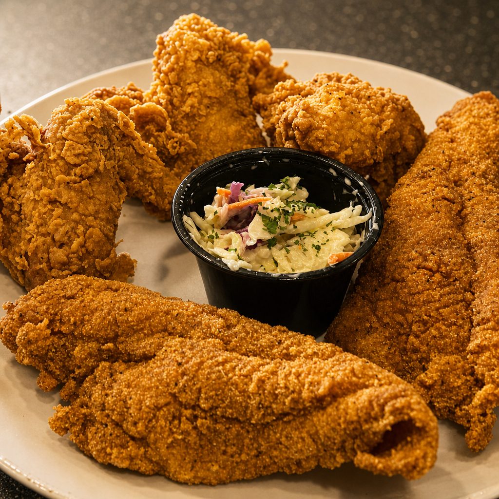 Chicken & Fish Combo.
