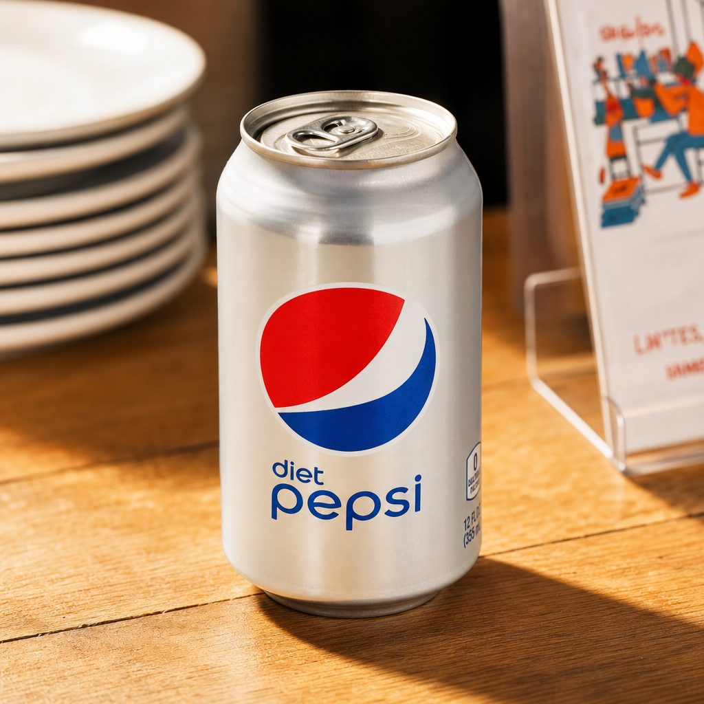 Diet Pepsi.