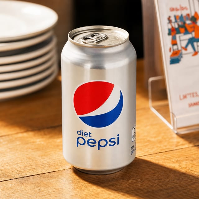 Diet Pepsi.