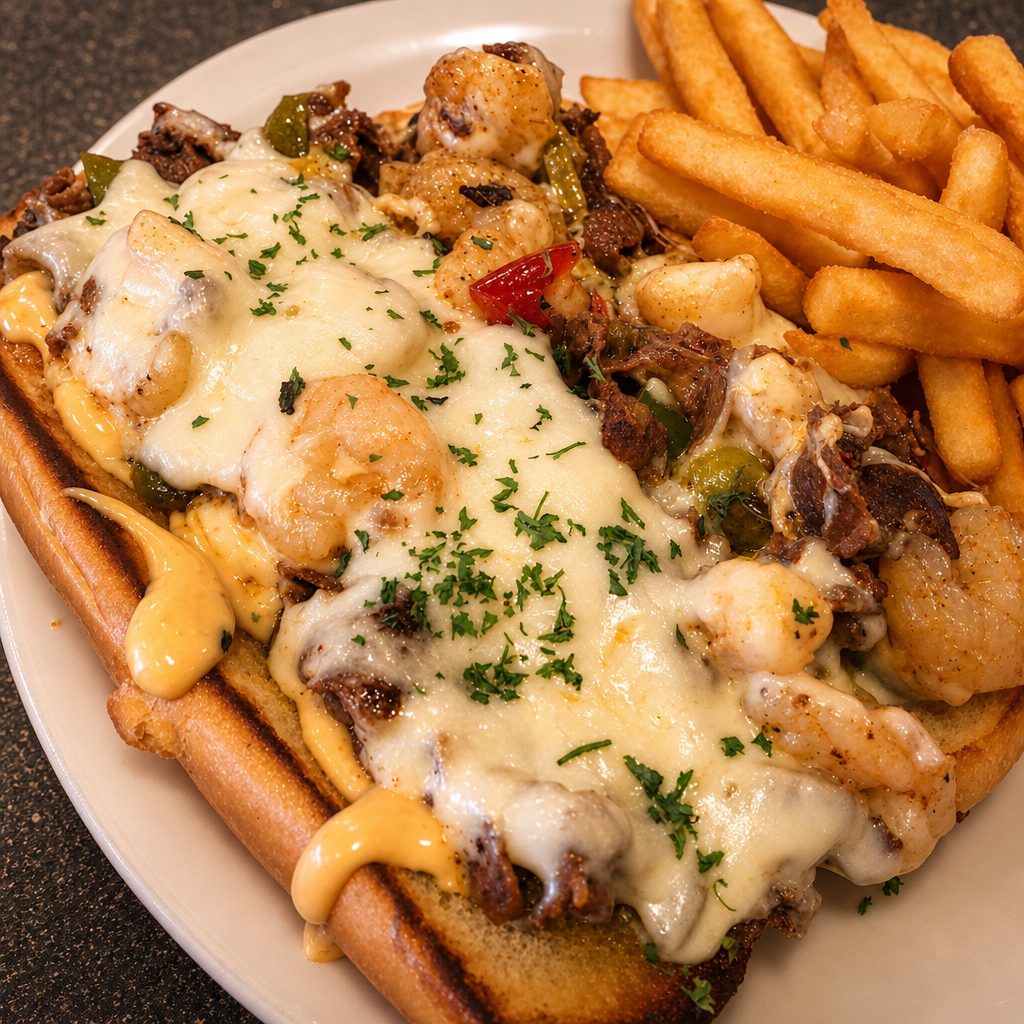The Surf and Turf Philly.
