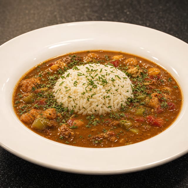 Memphis Style Gumbo.