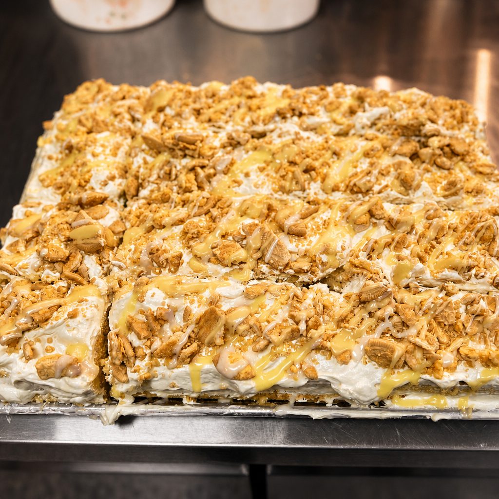 The Lemon Cookie Crunch Cake.