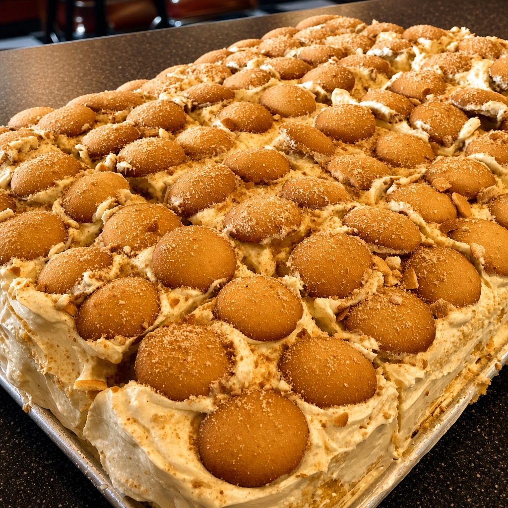 Banana Pudding Cake.